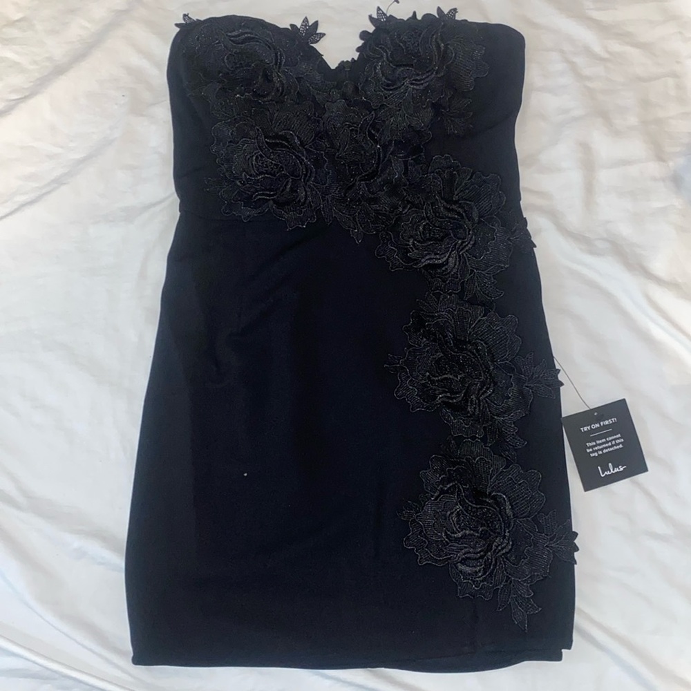 Black lulus homecoming dress